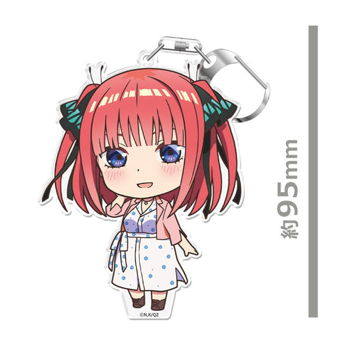 「五等分の花嫁∬」 中野二乃  ぷにこれ!キーホルダー(スタンド付)